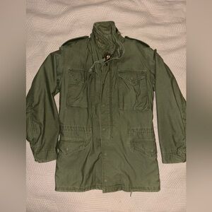 M-65 field jacket with cold weather lining